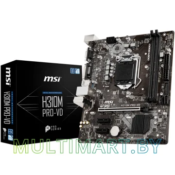 Материнская плата MSI H310M PRO-VD картинка 5